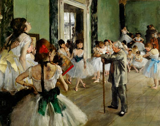 Edgar Degas - Clasa de dans