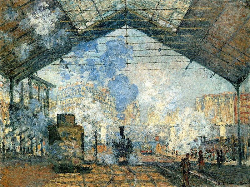 monet - La_Gare_Saint-Lazare