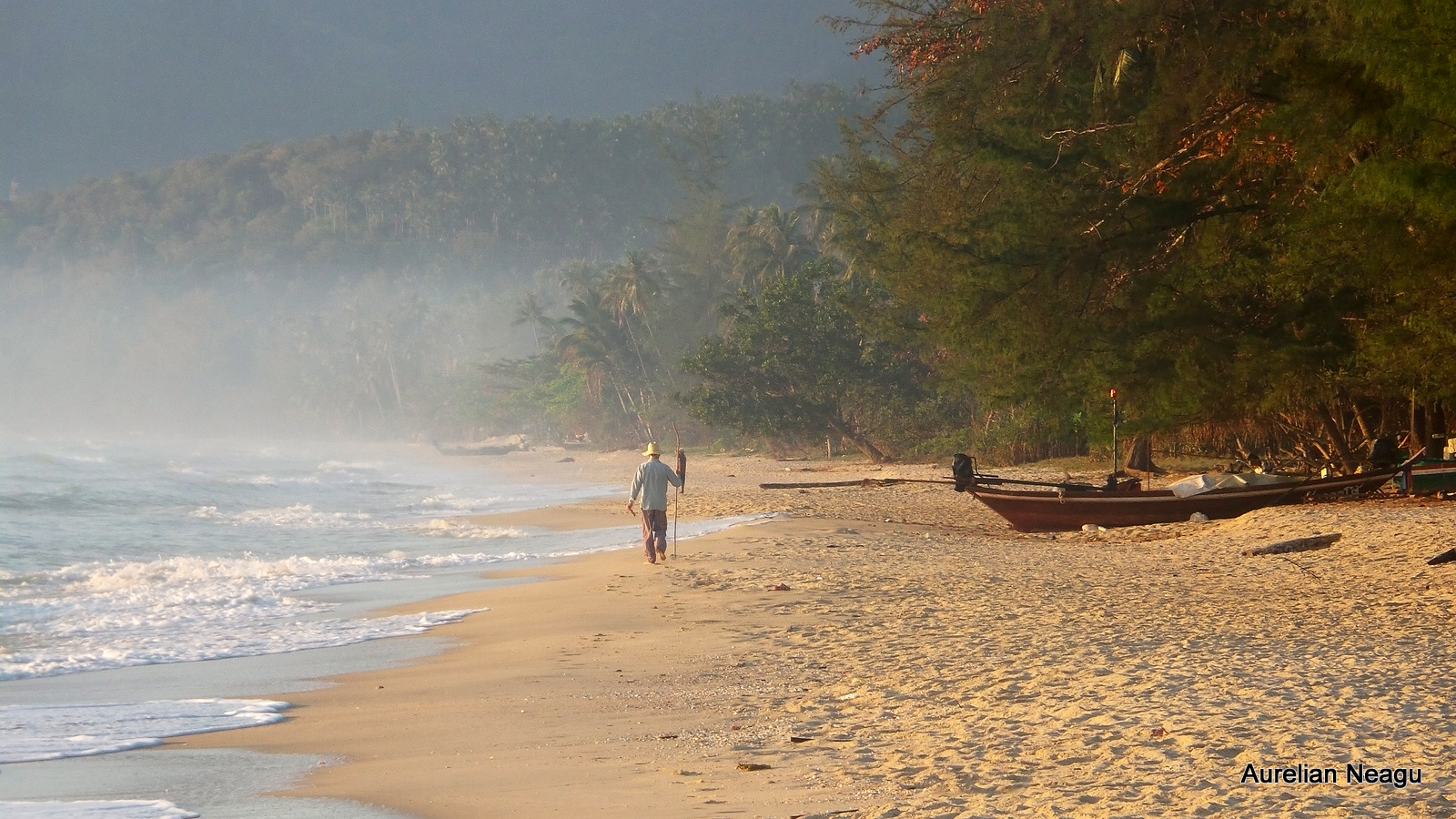 Khanom Thailanda plaja