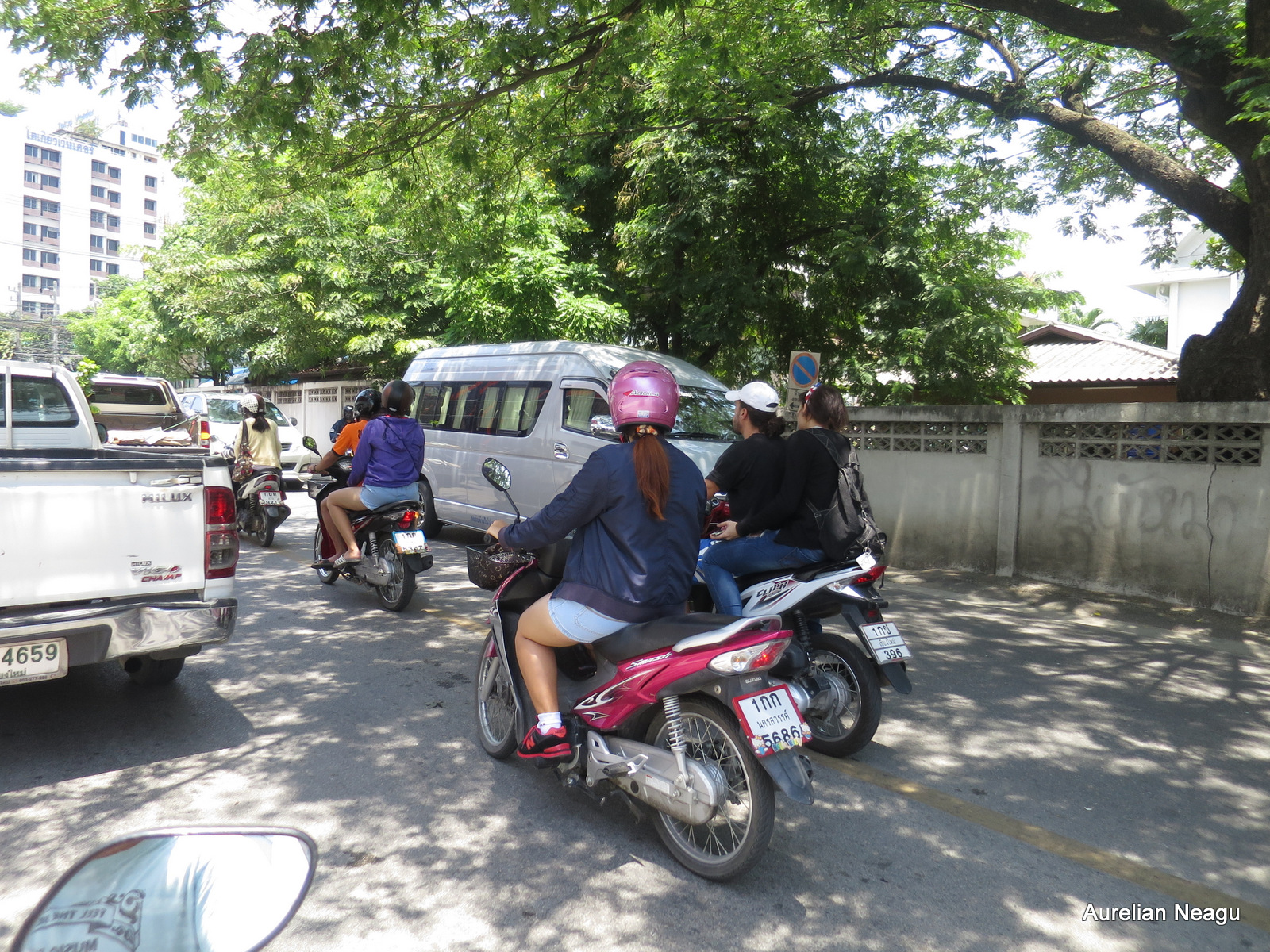 trafic in Chiang Mai