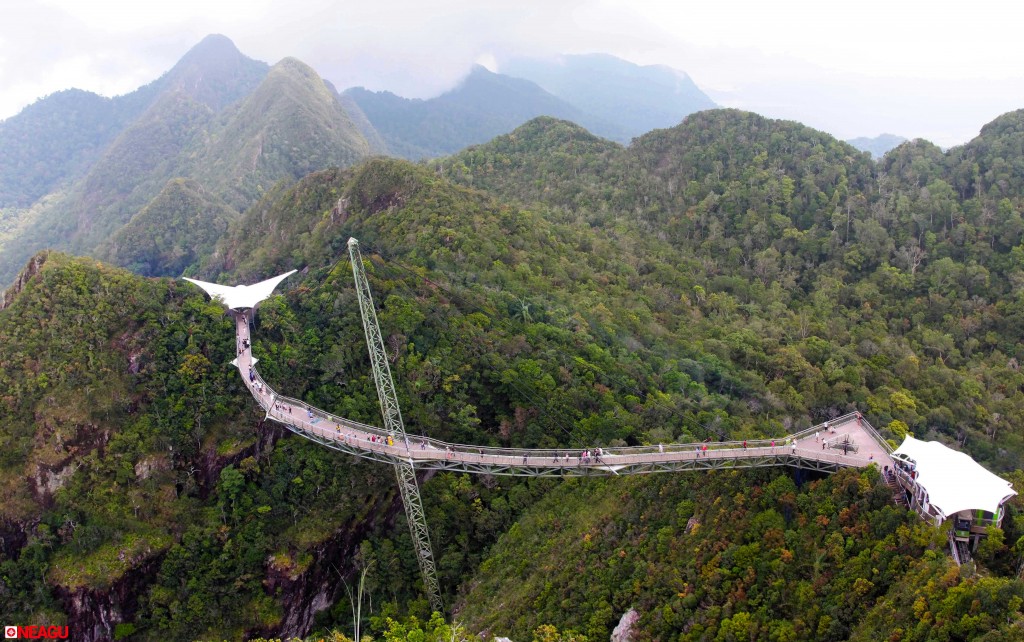 Munţi din Langkawi - Sky Bridge