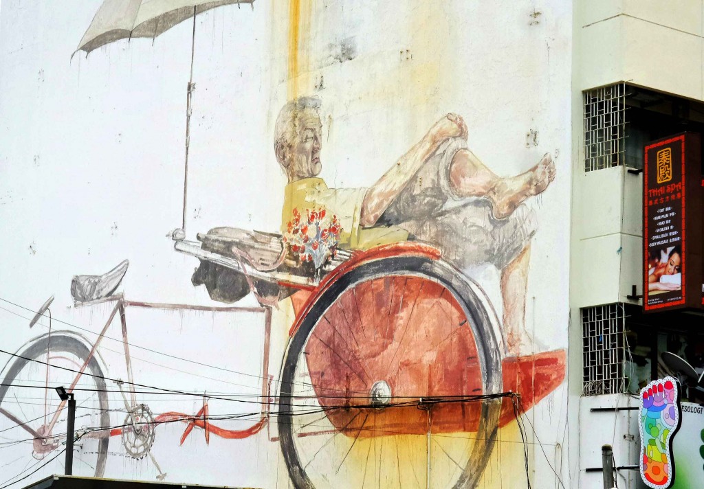 The Awaiting Trishaw Paddler
